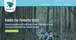 Desktop Screenshot of gopaddlesc.com